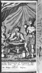 Illustration from Traite Nouveau et Curieux du Cafe, du The et du Chocolat by Philippe Sylvestre Dufour, La Haye, published 1693