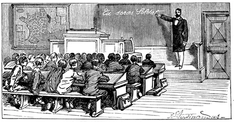 Illustration of the Book by Emile Lavisse 