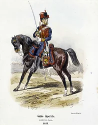 Imperial Guard: Artillery on Horseback in 1854 - in 