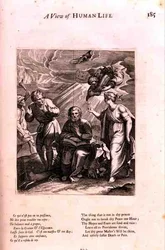 In Attendance of Death, illustration from the poem 