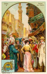 In a Bazaar in Cairo