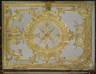 Interior of a Chapel, The Organ (Door Buffet) in the Style of Louis XIV
