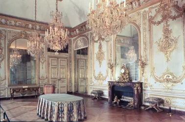 Interior of the Salle du Conseil (Council Chamber) 1701-55