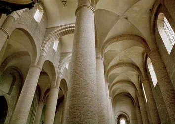 Interior View of the Nave and the Vaulting