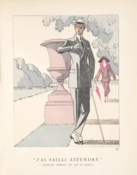 I Almost Waited, from a Collection of Fashion Plates