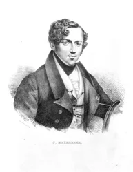 Jakob Meyerbeer, German Composer, Engraved by the van Lier Brothers