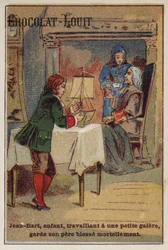 Jean Bart, 17th Century French naval commander and privateer, as a child