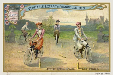 Cycling Games, Cycling Around Skittles in France