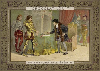 King Louis XI of France and Charles the Bold, Duke of Burgundy