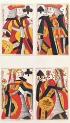 King and Queen playing cards
