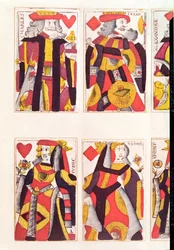 King and Queen playing cards