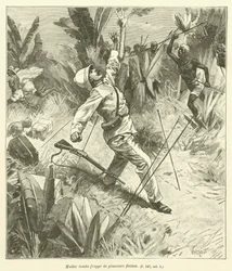 The Death of the Explorer Muller (engraving)