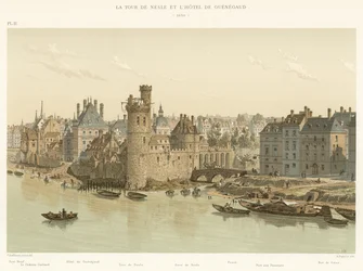 The Tower of Nesle and Hotel de Guénégaud, 1650