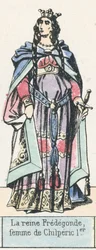 Queen Fredegonde, wife of Chilperic I