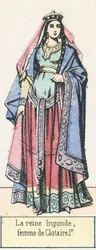 Queen Ingonde, Wife of Clotaire I
