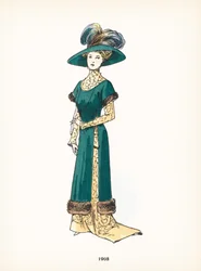 Ladies Fashion, 1908