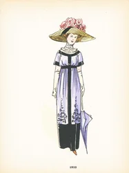 Ladies Fashion, 1910