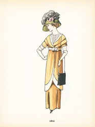 Ladies fashion, 1910
