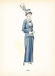 Ladies fashion, 1913