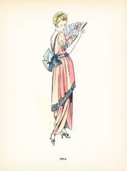 Ladies fashion, 1914