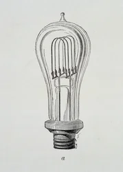 Lamp Edison - in The new conquests of science by Figutree
