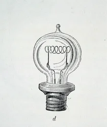 Lamp Edison - in The new conquests of science by Figutree