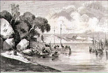 Landing Stage in Macao, China