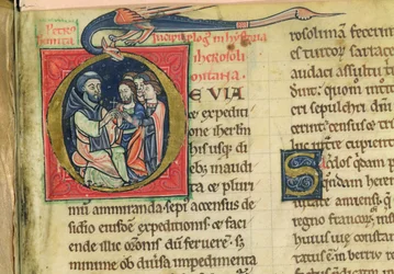 Peter the Hermit Gives out Crosses, from 