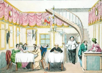 Le Boeuf a la Mode, rue Valois, Paris, from Le Gout du Jour