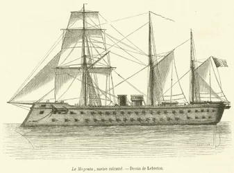 The Magenta, armored ship