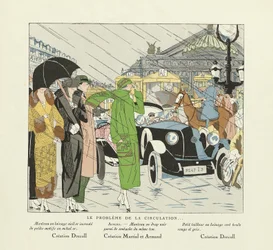 The Problem of Traffic, from Art-Gout-Beaute, published 1924