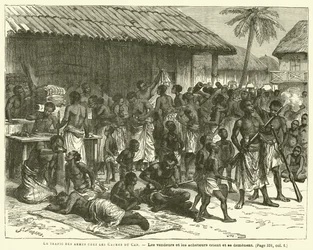 The Arms Trade with the Kaffirs of the Cape (engraving)