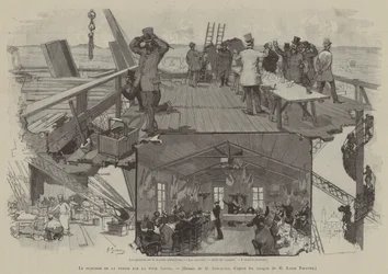 The Press Luncheon on the Eiffel Tower