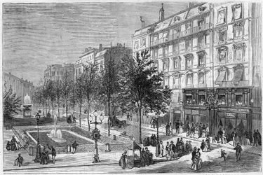 Les Bouillons: the restaurant of Maison Gailleton on Place de Lyon. Rhone (69)