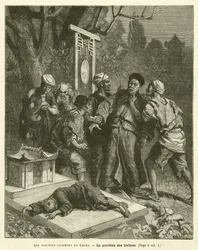 Secret Societies in China (engraving)