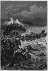 Les Vendeens Vaincus at Quiberon by Louis Lazare Hoche