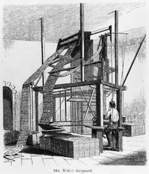 Loom designed by Joseph Marie Jacquard, 2nd half of 19th century