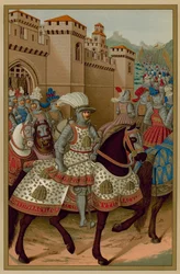 Louis XII Leaving Alexandria on the 24th of April 1507