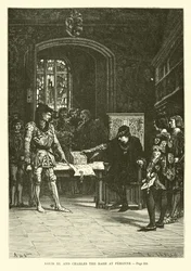 Louis XI and Charles the Rash at Peronne