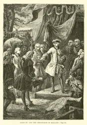 Louis XV and the Ambassador of Holland
