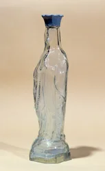 Lourdes Water in a Bottle Shaped like the Virgin Mary
