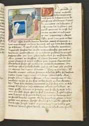 MS Hunter 252 030r Page from Cent Nouvelles Nouvelles, c.1461-62