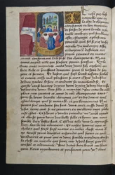 MS Hunter 252 042v Page from Cent Nouvelles Nouvelles, c.1461-62