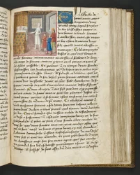 Page from Cent Nouvelles Nouvelles, c.1461-62