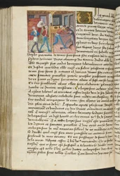 Page from Cent Nouvelles Nouvelles, c.1461-62