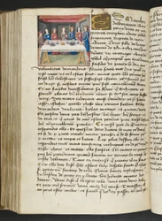 Page from Cent Nouvelles Nouvelles, c.1461-62