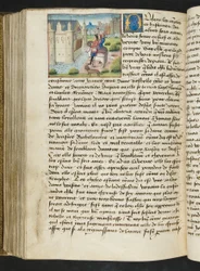 Page from Cent Nouvelles Nouvelles, c.1461-62