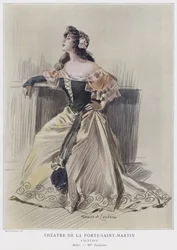 Mademoiselle Pannetier as Nelly in Falstaff