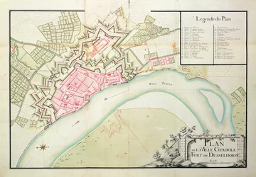 Map of Dusseldorf