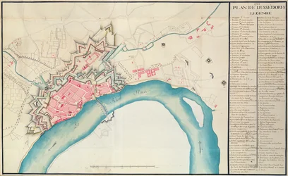 Map of Düsseldorf